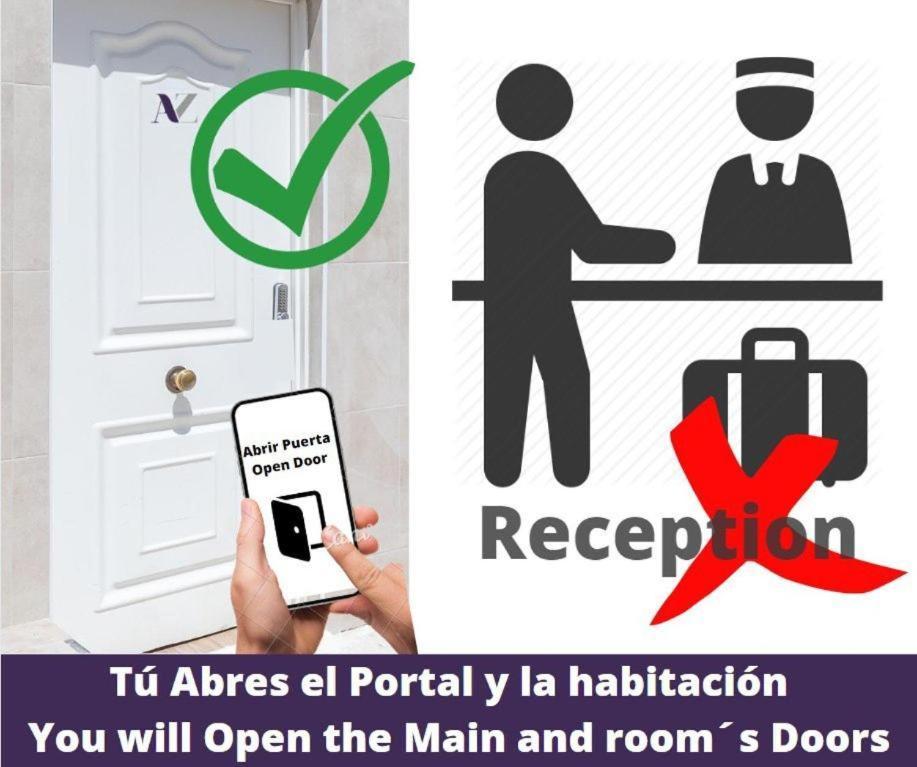 Ayz Luis Cabrera-Auto Check-In Property Madrid Exterior foto